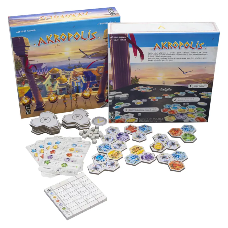 Akropolis - jeu de réflexion et de stratégie - Alkarion