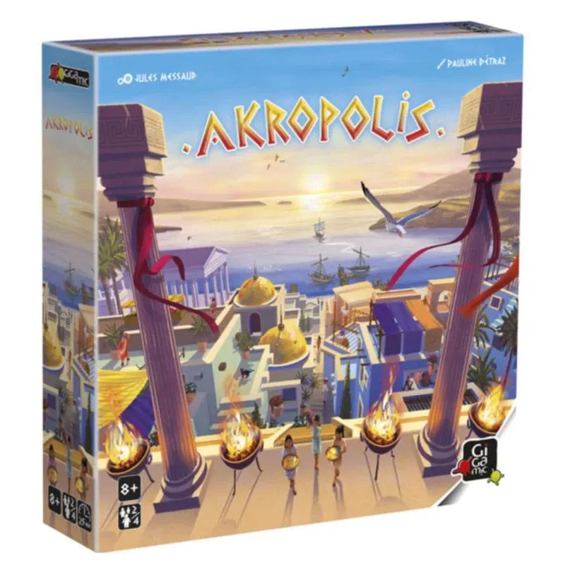 Akropolis - jeu de réflexion et de stratégie - Alkarion