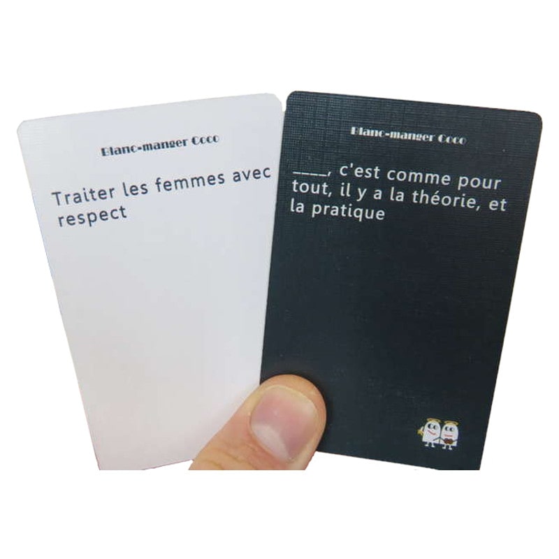 Blanc manger coco - jeu de cartes pour l'apéro - Alkarion