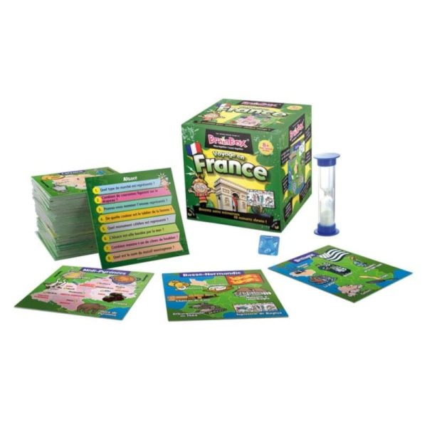BrainBox voyage en France - Jeu de société – Image 2