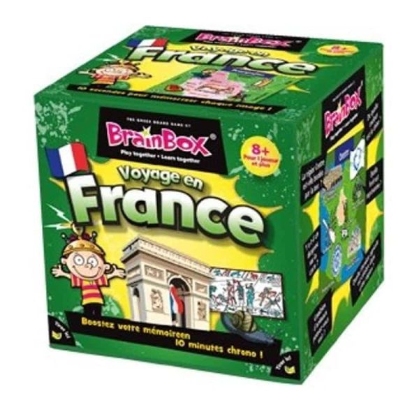 BrainBox voyage en France - Jeu de société