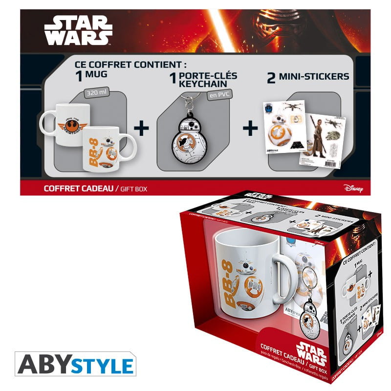 Coffret Mug et porte-clés - Star Wars : BB8 - Alkarion