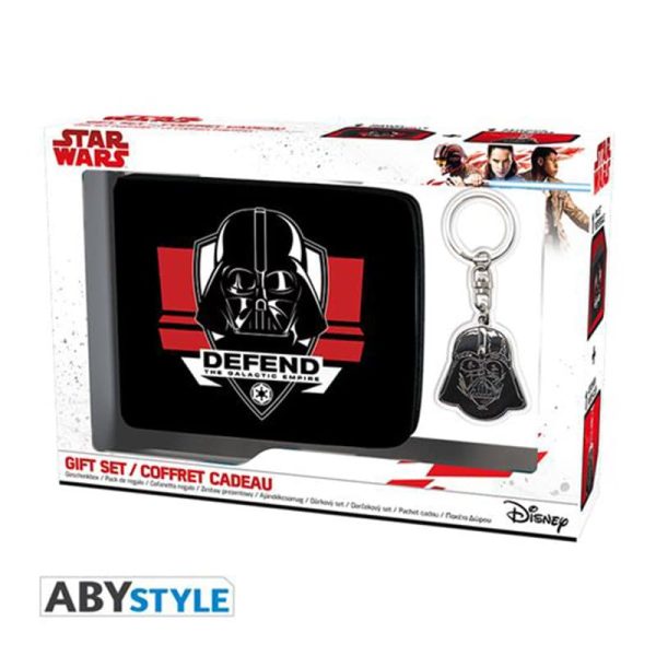 Set portefeuille - porte-clés Star Wars : Dark Vador