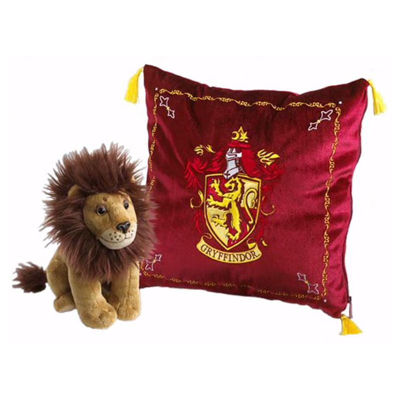 Coussin et peluche maison Gryffondor - Harry Potter - Alkarion