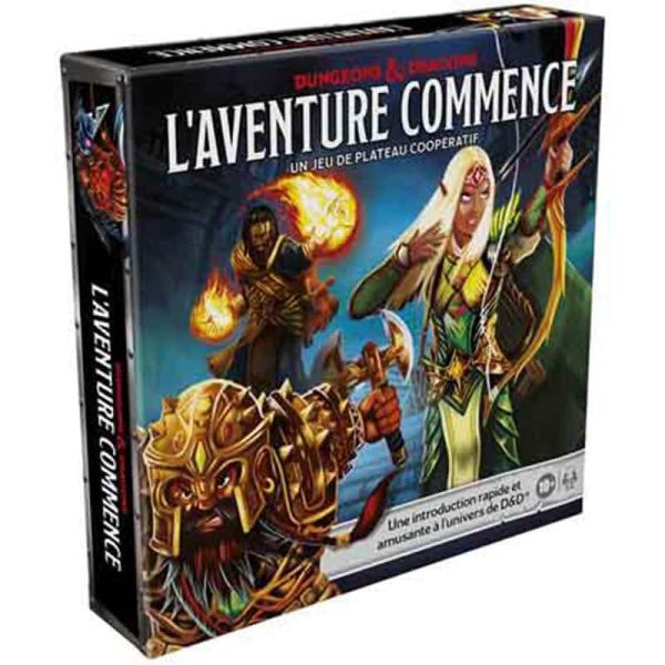 Donjons et Dragons l'aventure commence - Jeu de société
