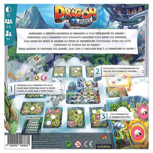 Dragon parks - Jeu de société – Image 5