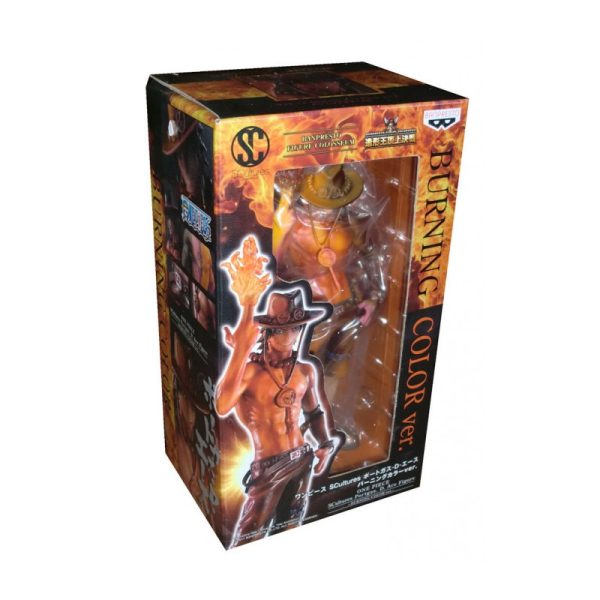 Figurine One Piece : Scultures Portgas D Ace Burning Color – Image 5
