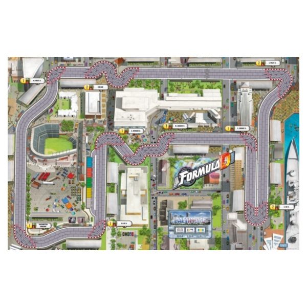 Formula D : Baltimore / Budh (extension) - Jeu de société – Image 3