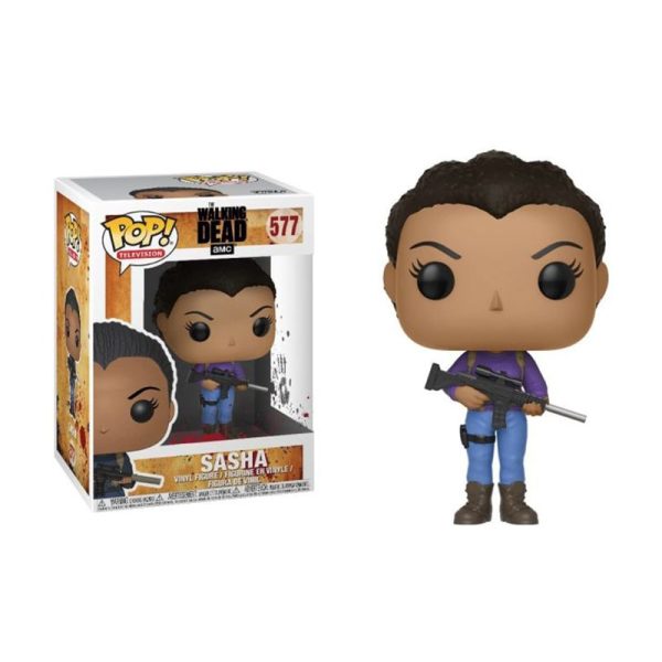 Funko POP - Walking Dead : Sasha (n°577) – Image 2