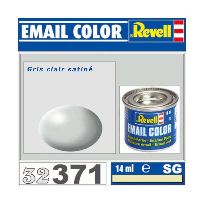 Peinture Revell 32371 - Gris clair satiné 