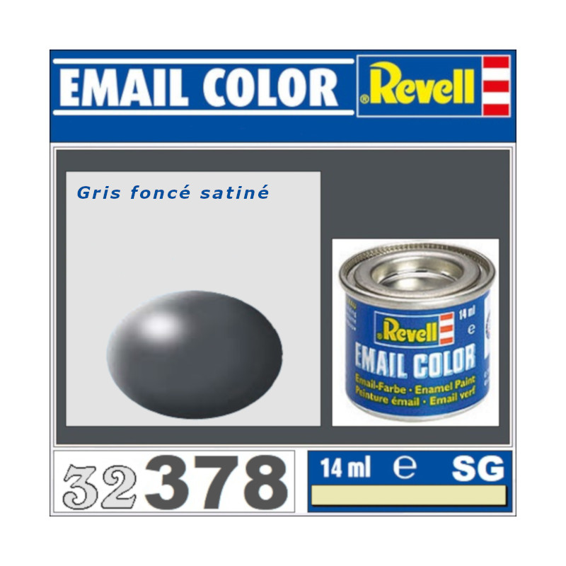 Peinture Revell 32371 - Gris clair satiné 