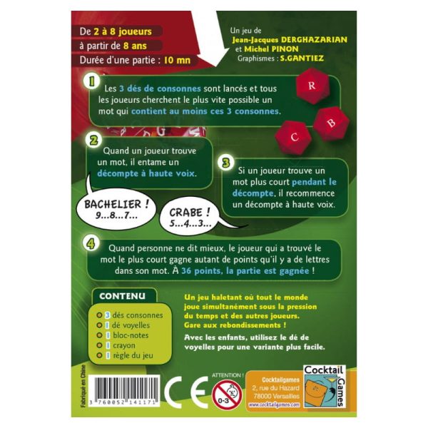 Le mot le plus court - Jeu de société – Image 4