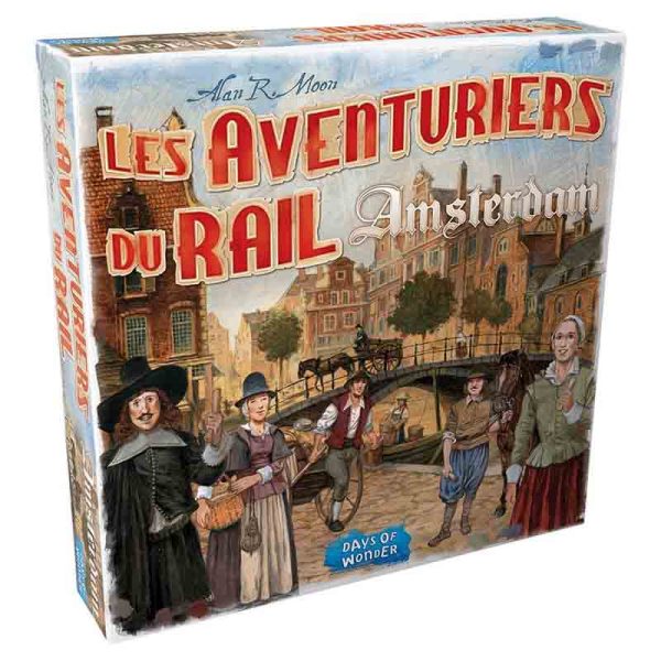 Les aventuriers du rail Amsterdam - Jeu de société