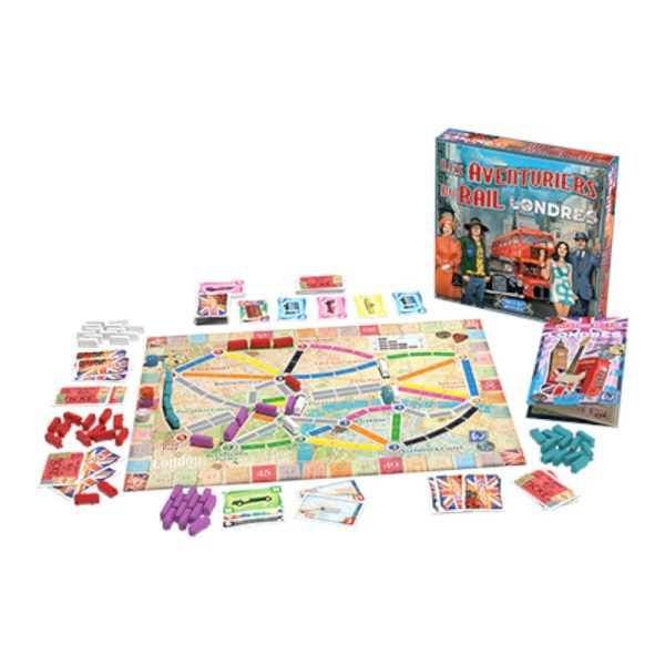 Les aventuriers du rail Londres - Jeu de société – Image 2