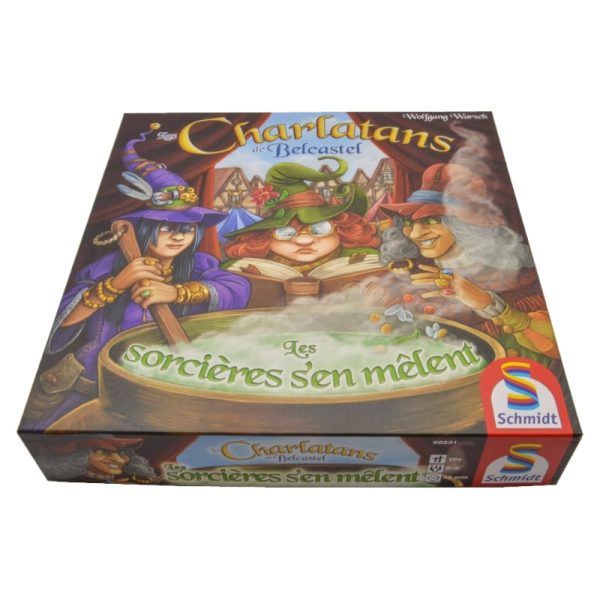 Les charlatans de Belcastel : les sorcières s'en mêlent (extension) - Jeu de société