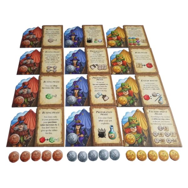 Les charlatans de Belcastel : les sorcières s'en mêlent (extension) - Jeu de société – Image 2