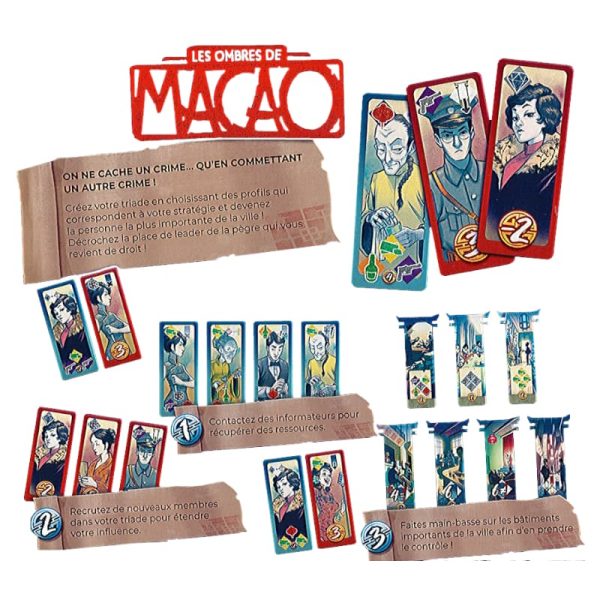 Les ombres de Macao - Jeu de société – Image 2