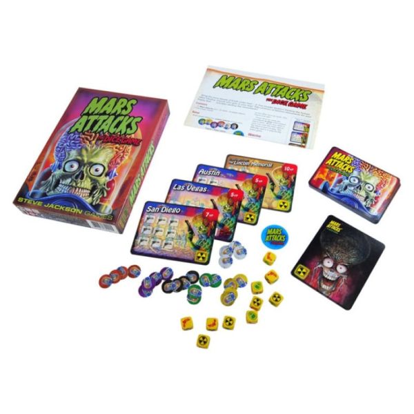 Mars attack : le jeu de dés - Jeu de société – Image 2