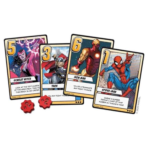 Marvel : le Gant d'Infinité - un jeu love letter - Jeu de société – Image 2