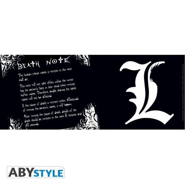 Mug Death note : L et règles (320ml) – Image 2