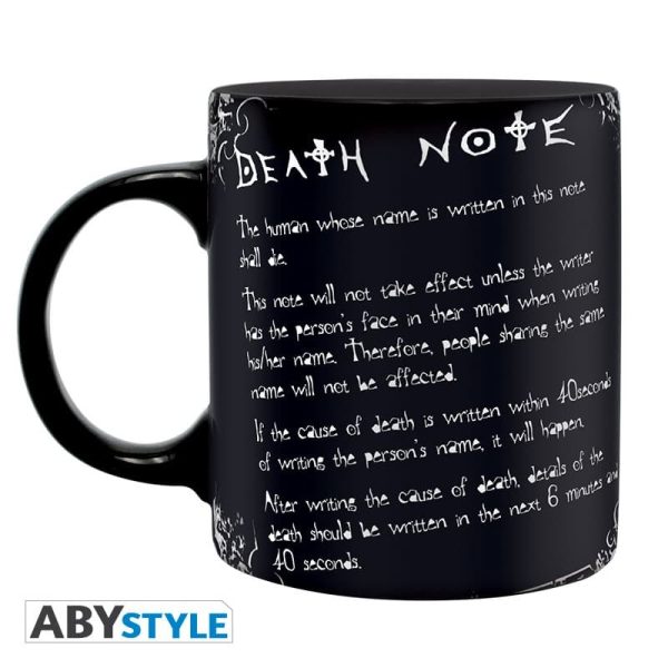 Mug Death note : L et règles (320ml) – Image 3