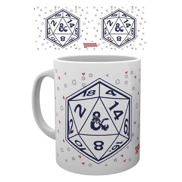 Mug Donjons et Dragons : D20 (320ml)
