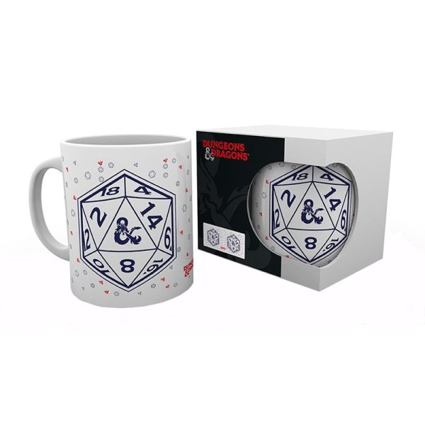 Mug Donjons et Dragons : D20 (320ml) – Image 2