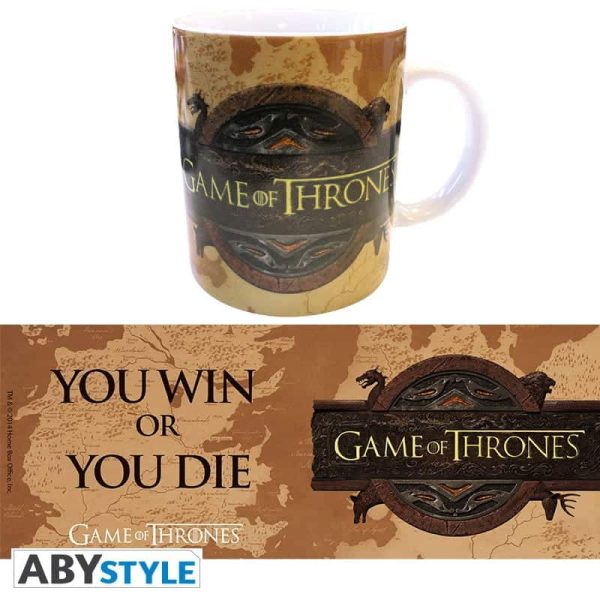 Mug Game of thrones : Opening logo (320ml)