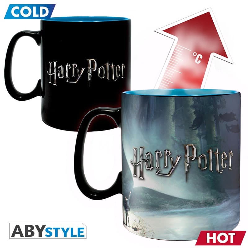 Mug thermoréactif Harry Potter : Patronus (460ml) - Alkarion