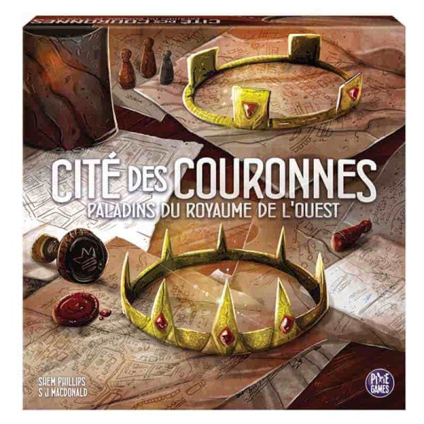 Paladins du royaume de l'ouest : cité des couronnes (extension) - Jeu de société
