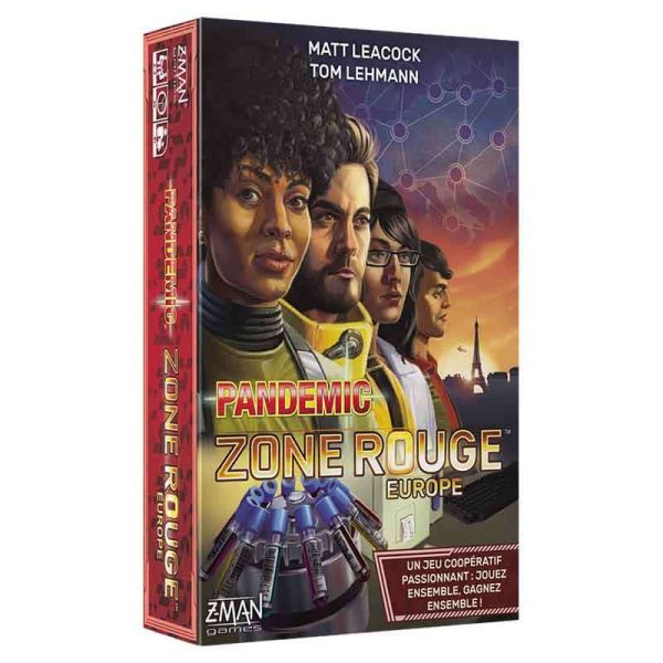 Pandemic : zone rouge Europe (extension) - Jeu de société