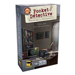 Pocket detective : meurtre à l'université - Jeu de société