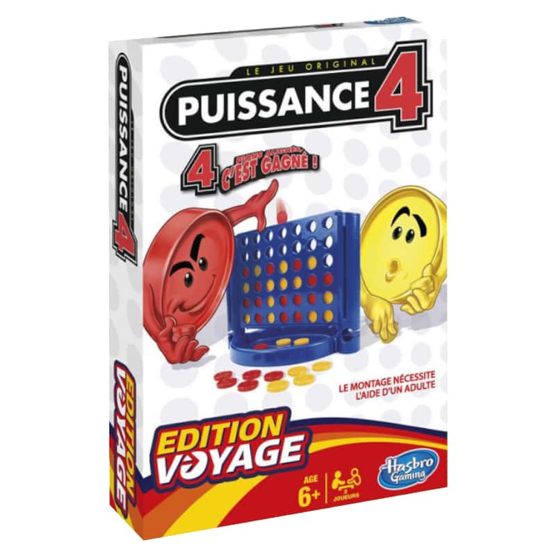 Jeu de société de voyage Puissance 4