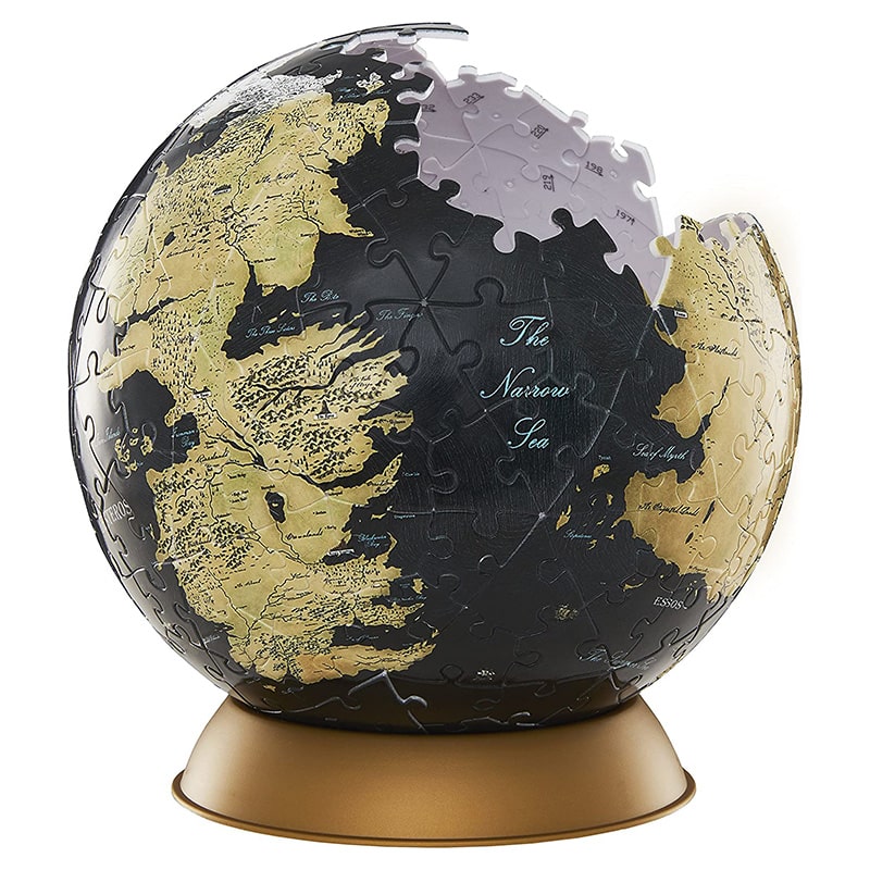 Puzzle 3D Game of Thrones globe Westeros et Essos - Alkarion