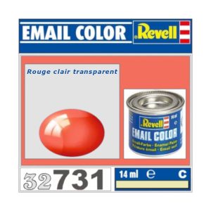 Peinture Revell - Rouge clair transparent