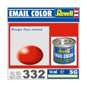 Peinture Revell - Rouge fluo satiné
