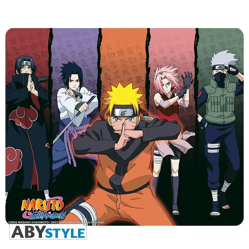 Tapis de souris Naruto vs Sasuke - La Boutique N°1 en France spécialisée du  Naruto