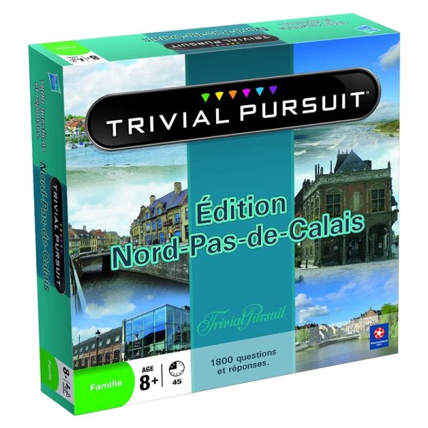 Trivial pursuit Nord-pas-de-Calais (1 800 questions) - Jeu de société