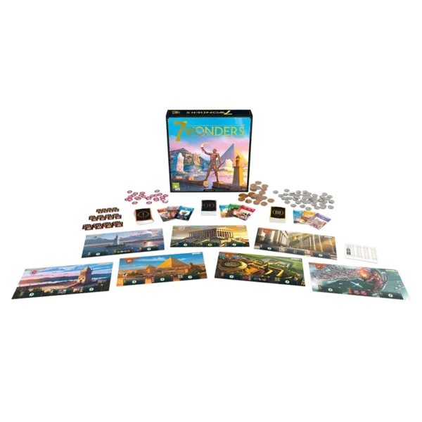 7 wonders - réflexion et stratégie - vue éclatée