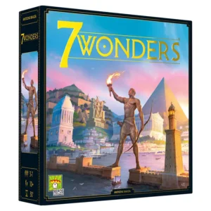 7 wonders - réflexion et stratégie - boite de jeu