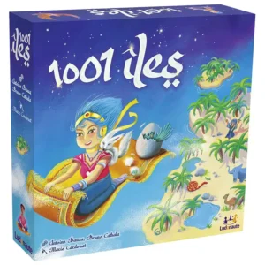 1001 îles - réflexion et stratégie - boite de jeu