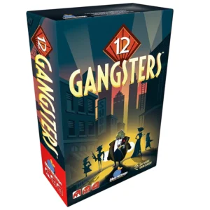 12 gangsters - mémoire et stratégie - boite de jeu