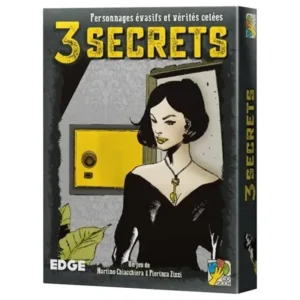 3 secrets - réflexion et déduction - boite de jeu